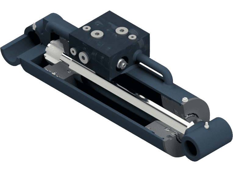 Integrated Valve Hydraulic Cylinders - Aggressive Hydraulics