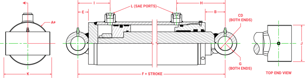 700 Series | Heavy-Duty Pre-Engineered Hydraulic Cylinders