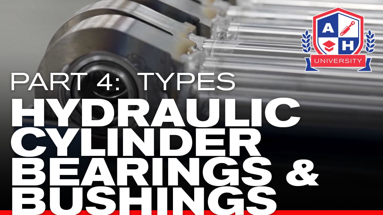 Hydraulic Cylinder Bearings And Bushings: Types - Aggressive Hydraulics